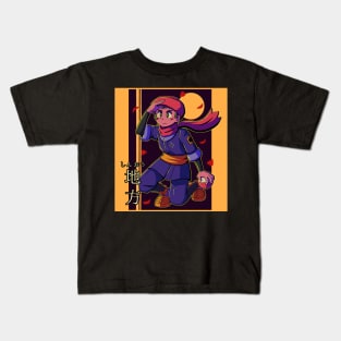 Retro Vaporwave 80s anime aesthetic Kids T-Shirt